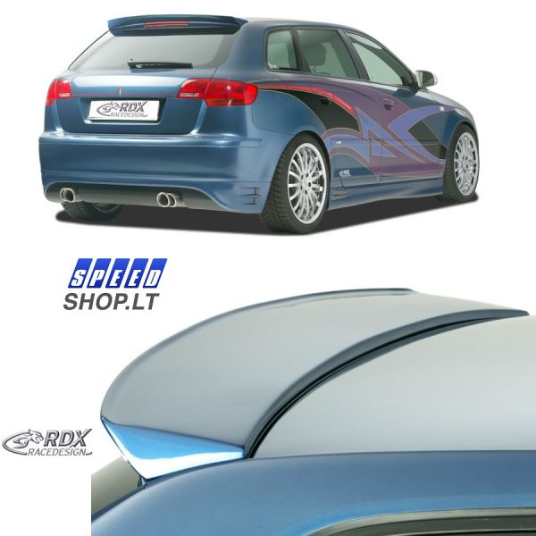 AUDI A3 Sportback 8P bagažinės spoileris